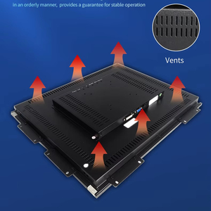 New 10.1inch IP65 Waterproof Rugged Metal Casing Open Frame <b>Touch</b> <b>Screen</b> LED Backlight Monitor TFT LCD <b>PC</b> Business Use DVI BNC V - Product Image 2
