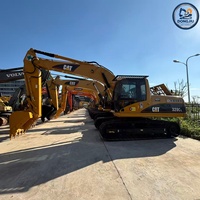 6 unités d'excavatrices CAT 320C d'occasion de 20 tonnes, 90 % neuves, Caterpillar 320C, excavatrice lourde d'occasion, prête à être expédiée