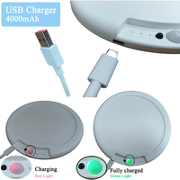 Nouvelle arrivée, plafonnier LED intelligent magnétique sans fil, rechargeable, portable, corps en ABS, détecteur de mouvement, variateur d'intensité, utilisation intérieure et extérieure