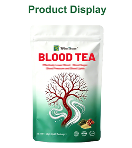 Natural Private Label Blood <b>Tea</b> Herbal Blend Blood Circulation <b>Tea</b> Blood Cleansing Herbal <b>Tea</b> Bags For Blood Health Support 60g - Product Image 1