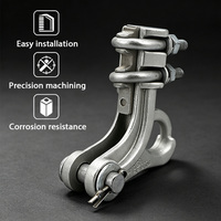 Accessoires électriques en alliage d'aluminium, pince de tension NLL-2 NLL-3 NLL-4