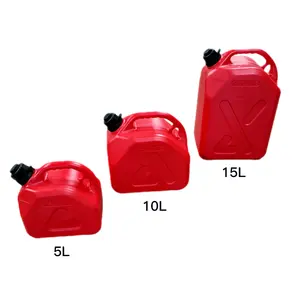 5L/10L/20L Hdpe Plastic Gasoline Tank, Vehicle-Mounted Water Bucket Gasoline Can Petrol Tanks Diesel Fuel Tanks Fuel Caddy