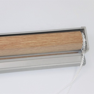 Quality Chinese Products Zebra Fabric Linen Color <strong>Bamboo</strong> Like <strong>Blinds</strong> - Product Image 6