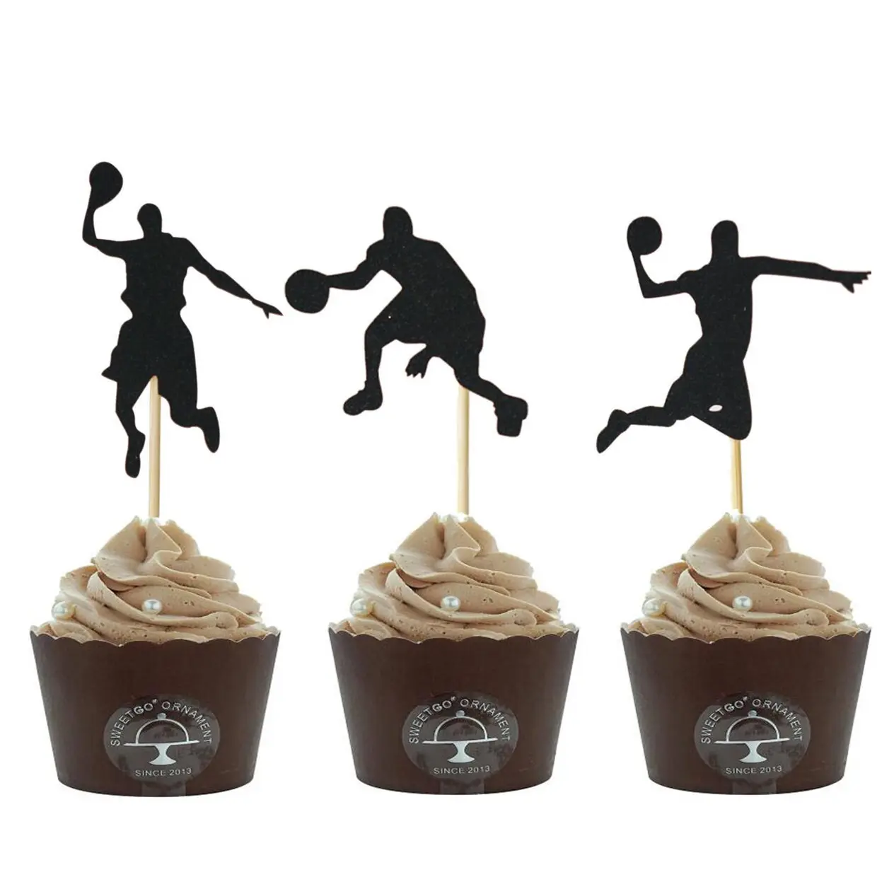 כדורסל עוגת טופר גליטר ה-NBA מאוורר כדורסל ספורט נושא יום הולדת עוגת עבור תינוק מקלחת מסיבת יום הולדת עוגת קישוטים