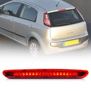 Luz LED de freno para coche, lámpara de parada de montaje alto para Fiat Grande Punto Evo