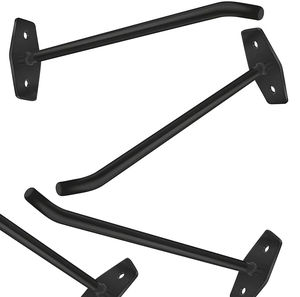 Crochets de rangement muraux en fer pour organiser les outils électriques, les échelles, les vélos, l'organisation de la salle de bain/de la garde-robe - Product Image 4