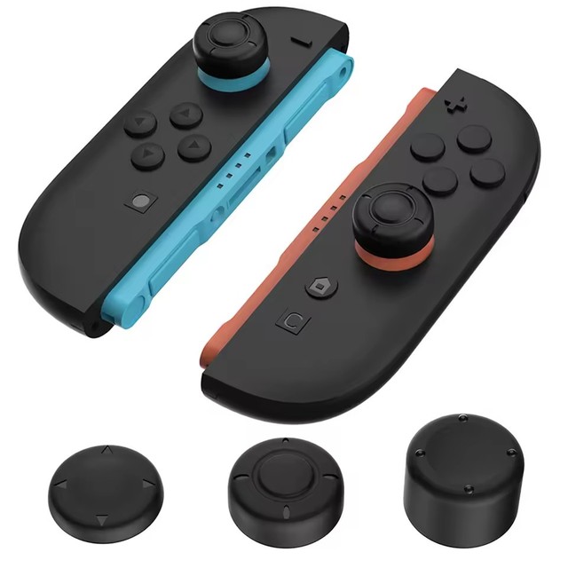 Thumb Grips Caps Set for Nintendo Switch 2 Joystick Cap Cover Three Model Designs Enhanced Gaming Experience
