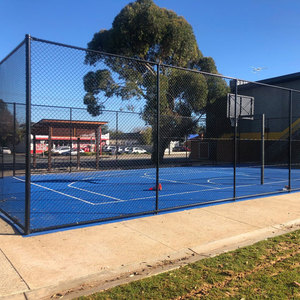 Trung quốc sản xuất giá rẻ dây lưới PVC Chuỗi liên kết hàng rào Bảng điều chỉnh kim cương Net hàng rào - Product Image 3