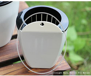 Fioriera Auto-irrigante in Dropshipping <span class=keywords><strong>da</strong></span> Interno ed <span class=keywords><strong>Esterno</strong></span> Vaso Verticale <span class=keywords><strong>da</strong></span> Parete o Finestra per Erbe Aromatiche <span class=keywords><strong>da</strong></span> Cucina - Product Image 3