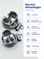 Pasokan Pabrik Set Ring Piston STD 92.9mm untuk Mesin Mercedes Benz M272.974 3.5L V6 Referensi 2720300618 Suku Cadang Pengganti Baru