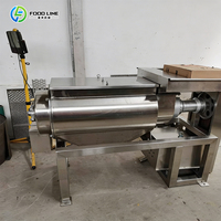 Extracteur de pulpe de fruits multifonctionnel, pulpeur industriel de fruits, finisseur de purée de tomates