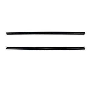 Volkswagen Polo MK6 Side Skirts Piano Black Carbon Fiber Texture ABS Body Kit 2018+ Car Modification - Product Image 5