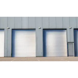 2023 High Quality Automatic Roller Shutter Door Euro-Style White Rolling Garage Door Factory Price Industrial Roller Door