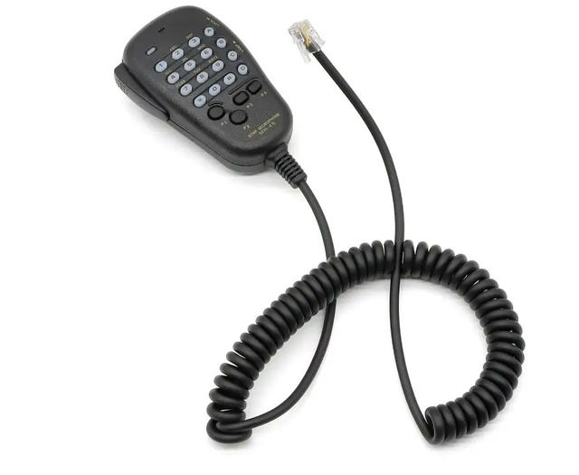MH-48A6J Dynamic Wired Handheld Speaker Microphone Mobile Car Radio Noise Cancelling Portable Lightweight Design