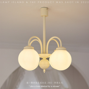 Lámpara Colgante Estilo Vintage con Forma de Frijol Mágico en Color Crema Amarillo, Estilo Nórdico Retro, para Dormitorio, Sala de Estar, Comedor - Product Image 6