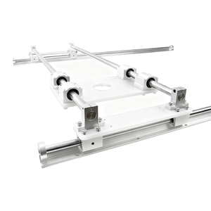 20mm 3-Axis DIY CNC Router kiti, planya için komple lineer slayt ray seti, yüzey ve gravür projeleri - Product Image 1