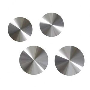 Plaque décorative en aluminium anodisé estampé à motif CD, forme spéciale, bord chanfreiné, avec logo personnalisé imprimé en soie, vente en gros - Product Image 4