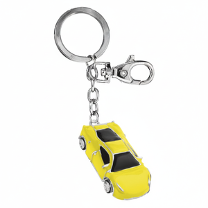 Portachiavi Giallo a Forma di Auto Sportiva BMW Modello Camry Senza Scatola - Product Image 2