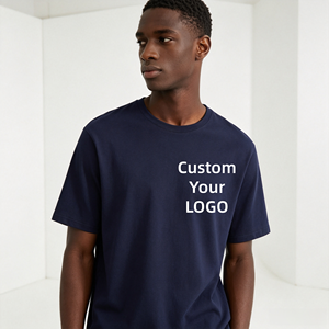 เสื้อยืดสตรีทแวร์เปล่าพิมพ์โลโก้ได้ ผ้าฝ้าย 100% 230GSM ทรงปกติ ยูนิเซ็กส์ ไซส์พลัส 36 สี ระบายอากาศได้ดี สวมใส่สบาย - Product Image 2