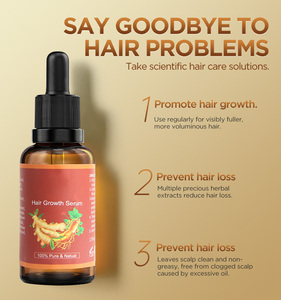 เซรั่มปลูกผม<span class=keywords><strong>สูตร</strong></span>ธรรมชาติออร์แกนิคจากแอฟริกา ผสมโสม สำหรับผู้ชายและผู้หญิงผิวสี ทุกสภาพเส้นผม ช่วยเร่งการเจริญเติบโตของเส้นผมอย่างรวดเร็ว - Product Image 3
