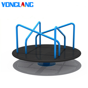 Sử dụng yonglang thép trường học ngoài trời thiết bị sân chơi trẻ em vui vẻ đi vòng <span class=keywords><strong>Carousel</strong></span> cho 3-12 năm 4 trẻ em Công suất - Product Image 5