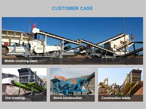 Мобильная дробильная установка для горнодобывающей и строительной промышленности: портативная щековая/конусная дробилка для камня и горных пород, производительность 60-680 т/ч, двигатель переменного тока - Product Image 5