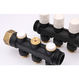 Collettore in Ottone 313L Più Popolare per <span class=keywords><strong>Riscaldamento</strong></span> <span class=keywords><strong>a</strong></span> <span class=keywords><strong>Pavimento</strong></span>, Flussometro Moderno, Connettore <span class=keywords><strong>a</strong></span> 4 Vie - Product Image 6