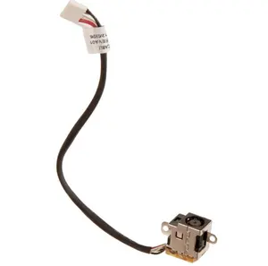 适用于惠普DV6-6000 DV7-6000 7.4 * 5.0毫米连接器电缆PJ362充电电缆电线连接器的笔记本电脑DC插孔电源端口插座