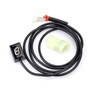 Indicateur de vitesse LED universel pour moto, affichage numérique LCD du niveau de vitesse pour <span class=keywords><strong>Honda</strong></span> - Product Image 5