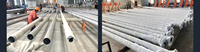 Poteau d'éclairage à mât haut galvanisé à chaud Golden Bright 20m 25m 30m 35m 40m pour projets de stades, aéroports et autoroutes