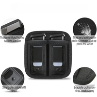Étui double pour chargeur en nylon 9 mm, étui de transport dissimulé avec clip, étui pour chargeur CCW IWB, souple et confortable