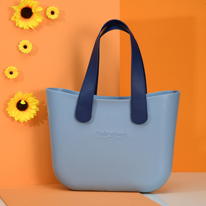 Sac fourre-tout décontracté grande capacité Fairybag Italie <span class=keywords><strong>Obag</strong></span>, imperméable en PU avec texture grain de litchi, idéal pour la plage estivale - Product Image 4