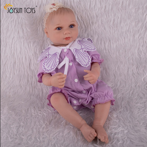 ตุ๊กตาซิลิโคนทั้งตัวคุณภาพสูง ขนาด 48 ซม. เหมือนจริง นุ่ม น่ารัก รุ่น <span class=keywords><strong>Reborn</strong></span> สำหรับเด็กอายุ 5 ปีขึ้นไป ได้รับการรับรองมาตรฐาน EN71 เหมาะสำหรับทั้งเด็กชายและเด็กหญิง - Product Image 6
