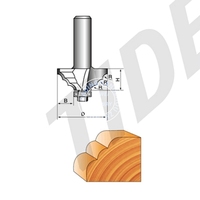 Tools Router Bit Tideway LC0814 Classical Moulding Bit Wisent Tools For Hardware Hand Tools Names Of Woodworking Tools Hand
