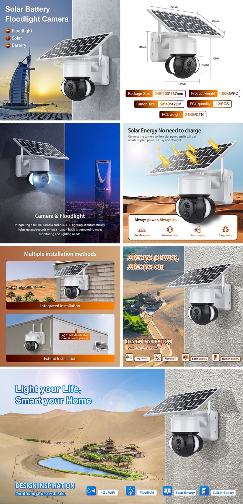 Video Wireless Remote Monitoring Surveillance Security Camera System Wireless With Monitor Audio App Recording