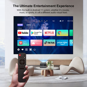 2025 arrivée Mini projecteurs de jeux vidéo extérieurs Home cinéma 3D Mini <span class=keywords><strong>projecteur</strong></span> vidéo 4K LCD <span class=keywords><strong>projecteur</strong></span> LED avec support - Product Image 4