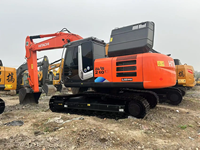 Excavatrice Hitachi ZX210-5A d'occasion de 21 tonnes, moteur ISUZU, puissance 110 kW, capacité de la benne de 0,91 m³, moteur d'occasion, matériel de terrassement