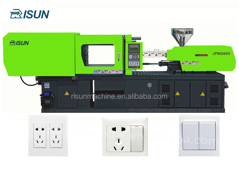 JPM200V розетка Джек пластиковые литьевые машины делая Пластиковые Настенные переключатели
