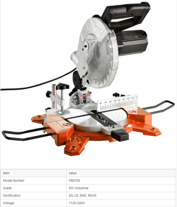 Sierra ingletadora compuesta deslizante 12 pulgadas 54V Sierra ingletadora compuesta deslizante <span class=keywords><strong>telescópica</strong></span> con láser - Product Image 2