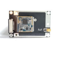 Module de lecteur RFID UHF intégré compact UR100M-1, protocole ISO 18000-6C, distance de lecture de 1 mètre, aluminium blanc, accès à bas prix