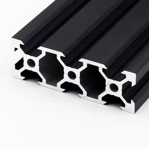 2020 chiều dài tùy chỉnh Khung nhôm công nghiệp 2040 2060 2080 V khe bạc đen anodized 6000 loạt dịch vụ tùy chỉnh-Uốn - Product Image 4