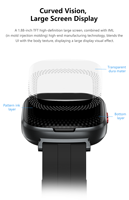 Reloj Inteligente D22 2 en 1 con Auriculares OEM, Pantalla TFT de 1.88 Pulgadas, Asistente de IA, Llamadas Inalámbricas, Seguimiento de Datos Deportivos, Nuevo Reloj Inteligente