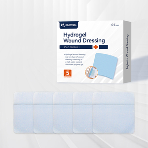 Apósito de hidrogel estéril para quemaduras, compresa calmante estéril, tratamiento protector refrescante para quemaduras leves, ampollas y cortes - Product Image 1