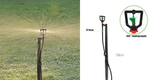 Têtes d'irrigation <span class=keywords><strong>micro</strong></span>-pulvérisatrices professionnelles anti-insectes à longue portée 360 degrés pour serres, en plastique, économiseuses d'eau - Product Image 6