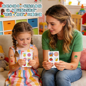 2026 Venta al por mayor transfronteriza, Novedad: Set de pegatinas de tatuajes para niños, impermeables, resistentes al sudor, pegatinas decorativas desechables - Product Image 3