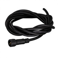 Kabel Daya Tahan Air M12 Khusus untuk Luar Ruangan, Tenaga Surya, 2-core 3-core, Kabel Docking dengan Steker Pria Wanita untuk LED
