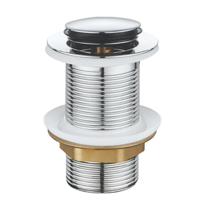 Hofen G1 1/4 acier inoxydable clic clac salle de bain évier égouttoir déchets Pop up lavabo drains avec trop-plein - Product Image 1