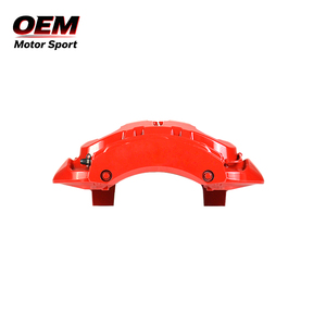 ชุดเบรกขนาดใหญ่ OEM MOTOR SPORT 21Z-355 TY3 ใหม่ - โรเตอร์เหล็กหล่อคุณภาพสูง คาลิปเปอร์สีแดง ปรับปรุงประสิทธิภาพได้ 50% สำหรับ Benz C63 - Product Image 3