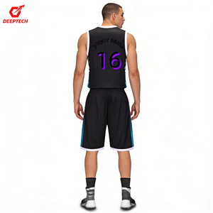 Bulk team basketbaluniformen op maat, hoge kwaliteit shirts, OEM ODM fabriekslevering voor schoolteams, clubtraining en wedstrijdkleding - Product Image 4