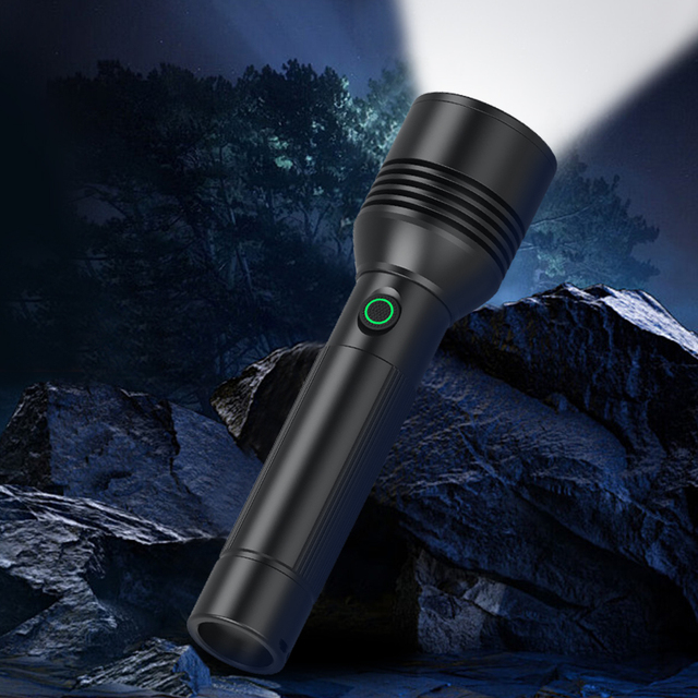Professional Flashlight Supplier 15W Long Distance Outdoor 1000 Lumens Aluminum EDC Powerful Led Flashlight for Camping